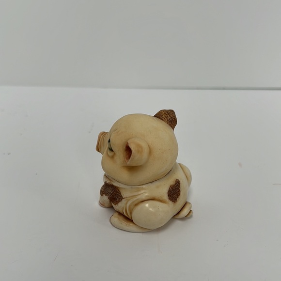 HARMONY BALL COMPANY Pot Bellys Animal Collection Puddles the Pig Treasure Box - Picture 5 of 16